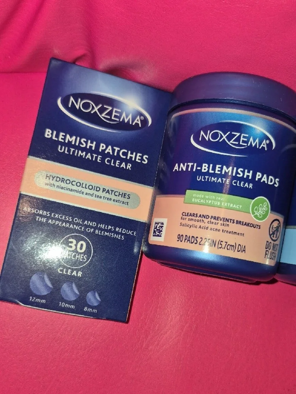 Original Classic Clean Deep Cleansing Cream & Anti-Blemish Pads Set - Noxzema Nw